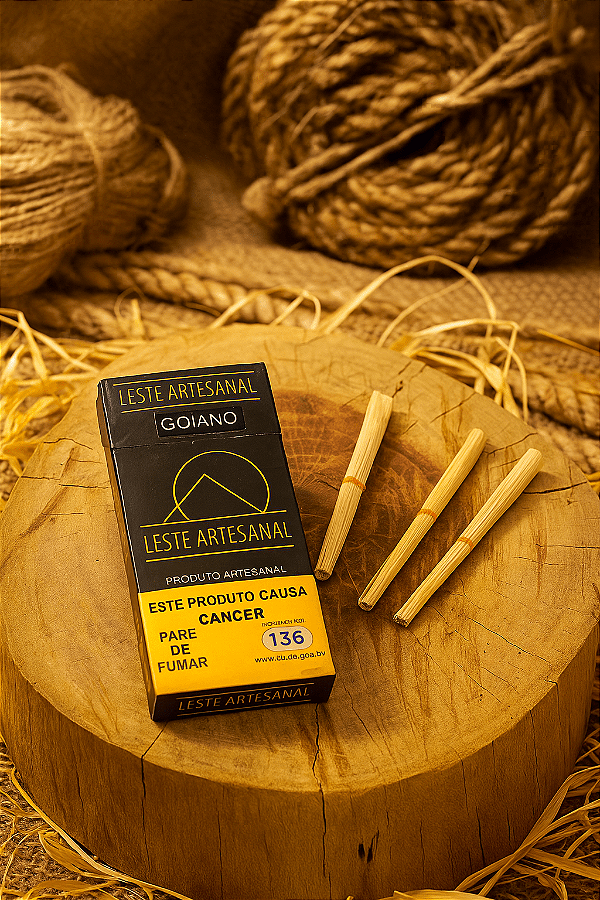 Cigarro de Palha Palheiro Tradicional Goiano Leste Artesanal