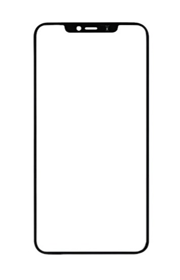 Vidro Frontal Iphone XS Max - Com Cola Oca