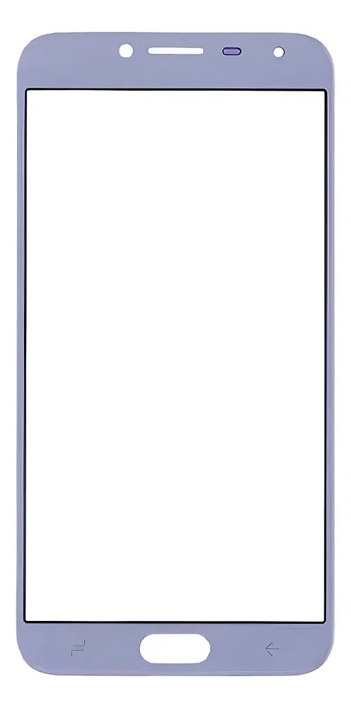 Vidro Frontal Samsung J4 Azul - Sem Cola Oca