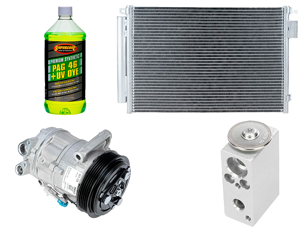 Kit de Troca do Compressor para Fiat Uno, Mobi e Palio (2014 a 2025)