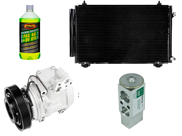Kit de Troca Compressor para Toyota Corolla (2001 a 2008)