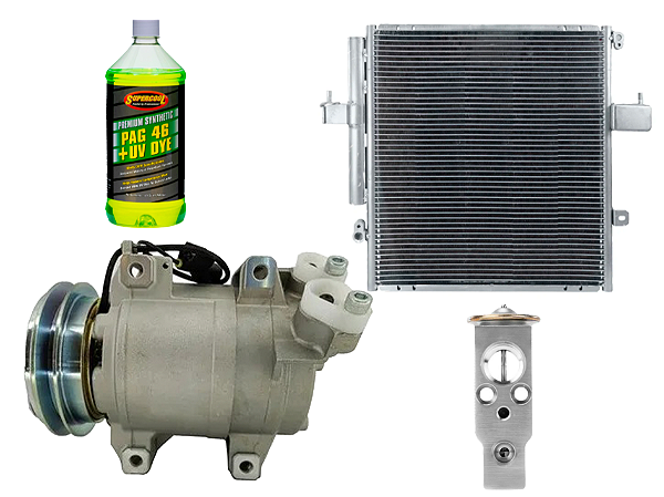 Kit Completo de Troca de Compressor para Mitsubishi L200 (2011 a 2016)