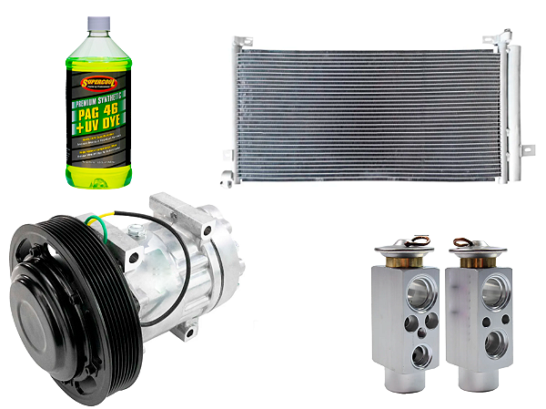 Kit de Troca do Compressor de Ar Condicionado para Volvo FH (2019 a 2023)
