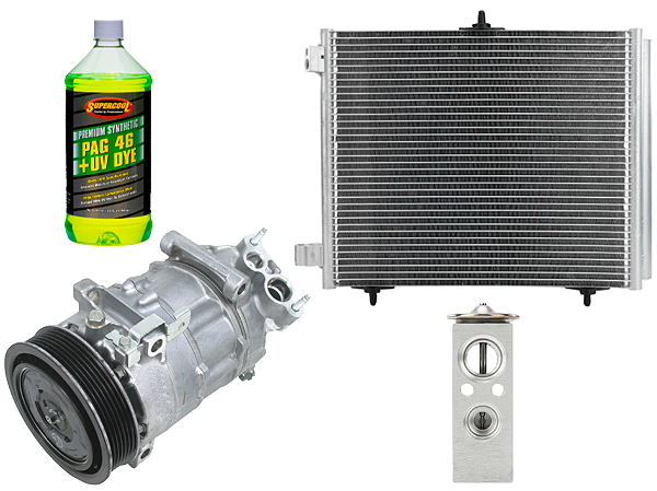 Kit Troca Compressor de Ar Condicionado Peugeot 208 (2015 a 2020)