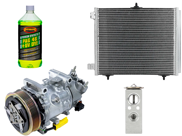 Kit Completo para Troca de Compressor - Peugeot 207 (2009 a 2015)