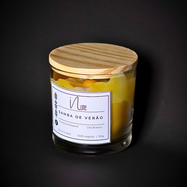 Vela Samba de Verão — Chá Branco 150g