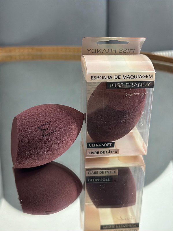 Esponja Chanfrada Para Maquiagem - Miss Frandy