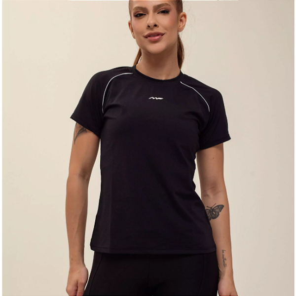 BLUSAS DE MANGA COM FRISO DRY FIT