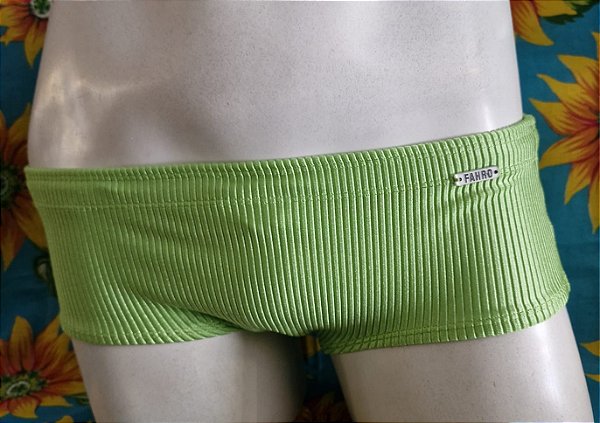 Sunga Tradicional Texturizada - Verde