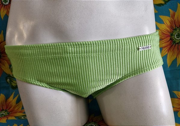 Sunga Cavada Texturizada - Verde