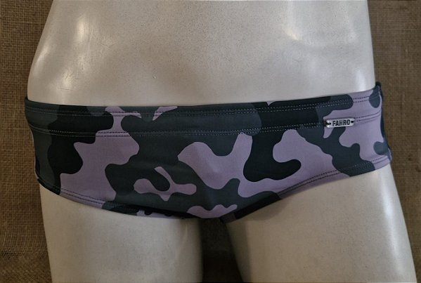 Sunga Cavada -  Estampa camuflada