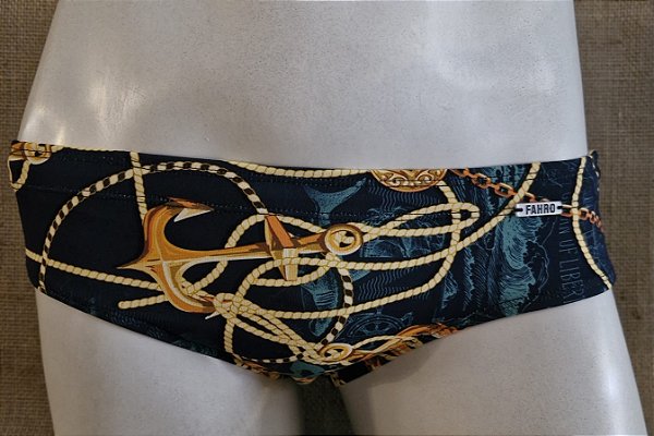 Sunga Cavada - Estampa Correntes