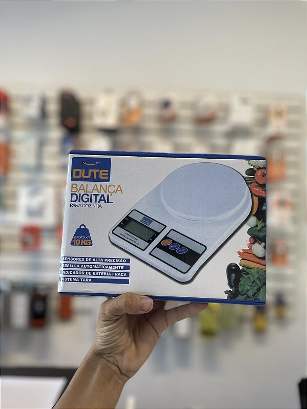 Balança De Cozinha Digital Capacidade 10kg