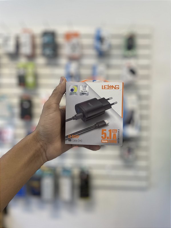 Carregador IOS Rápido Lelong LE-283CP