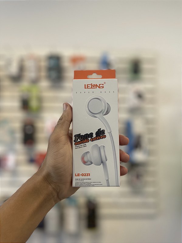 Fone de Ouvido Estéreo Lelong LE-0231