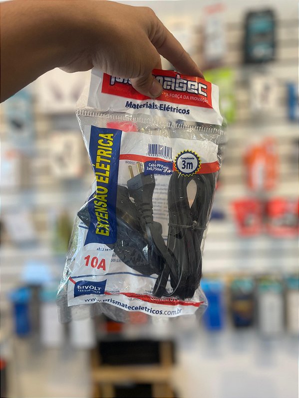 Extensão Elétrica 2P+T 3 Pinos 5300/3M