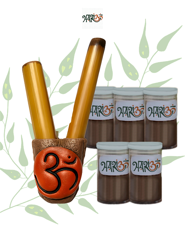 IxOm + Kuripe - Kit Experiência HariOm I - Medicina da Floresta