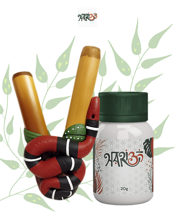 Kit Kuripe Cobra Coral + Rapé Indígena - Medicina da Floresta