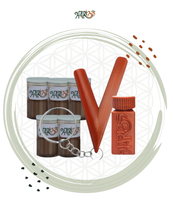 Kit Experiência - 5 Rapés indígena + Kuripe + Porta Rapé impressão 3D (Cor Aleatória) - Medicina da Floresta