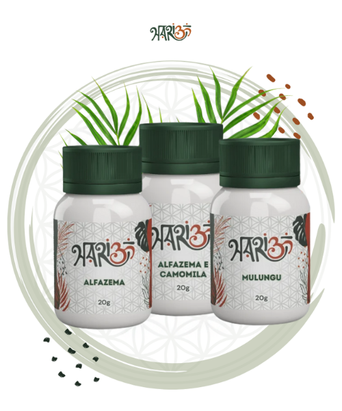 Kit de Rapés para Relaxamento – Calmaria, Equilíbrio e Bem-Estar