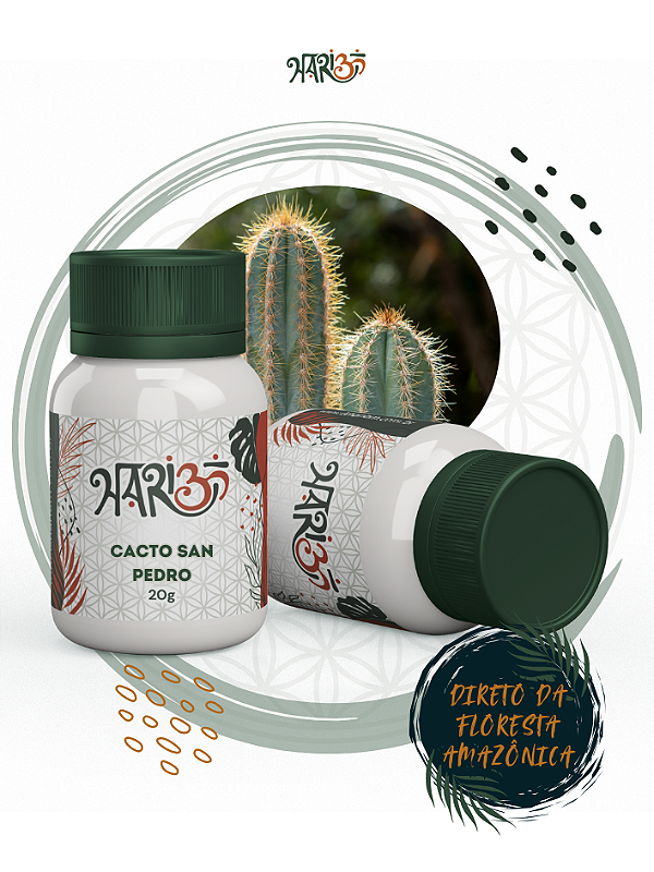 Cacto San Pedro - Rapé Indígena