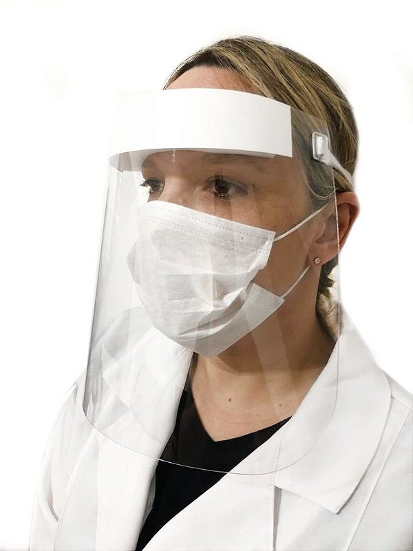 Máscara Facial Protetora Anti-cuspir  - Face Shield