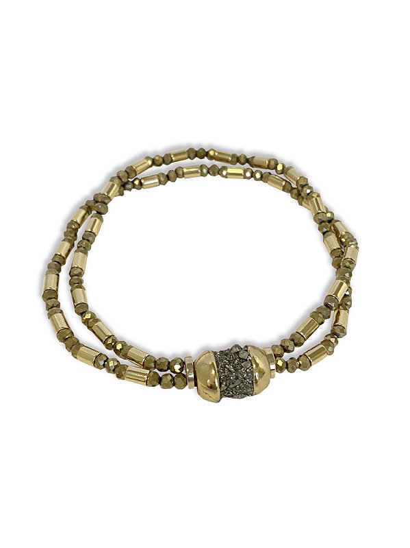 Pulseira Amuleto Ouro