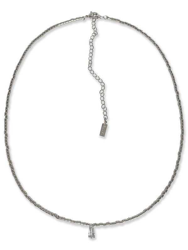 Colar Canutilhos Ródio B.