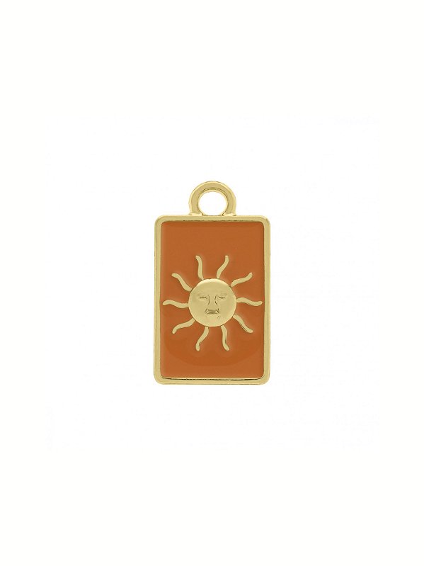 Pingente Placa Sol