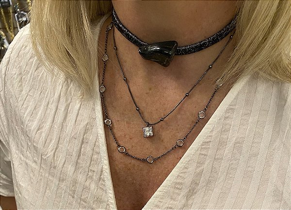 Choker Olho de Falcão