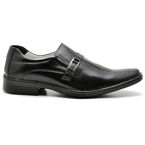 Sapato Conforto Couro Masculino  012