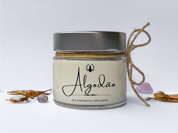 Vela Aromática | Classic | Algodão | Pavio de Algodão | Cera de Coco | Vegetal