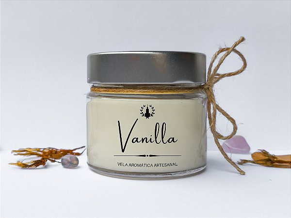 Vela Aromática | Classic | Vanilla | Pavio de Algodão | Cera de Coco | Vegetal