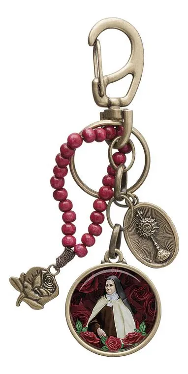 Chaveiro Coroa Novena Das Rosas De Santa Teresinha