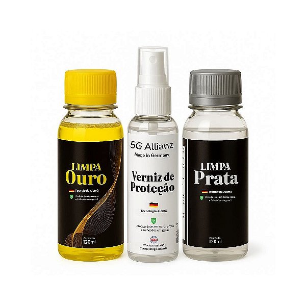 Kit Limpeza e Proteção para Semijoias, Bijuterias e Joias