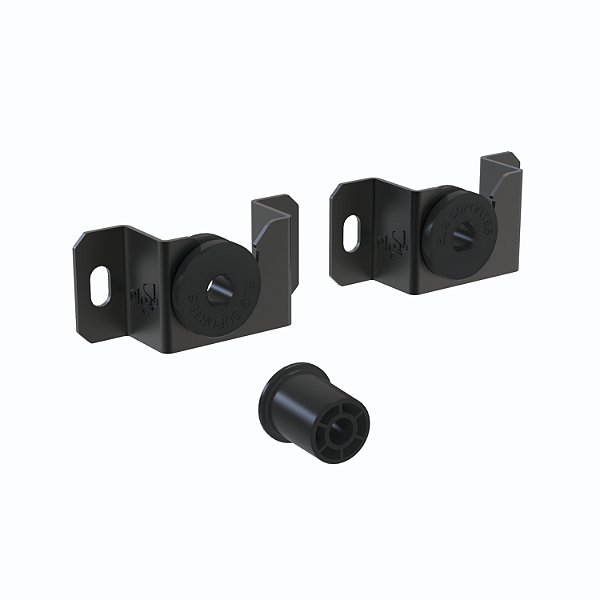 Suporte Fixo Universal de Parede para TV, 14" a 100", Suporte Até 100kg, Preto, UNI88, ELG