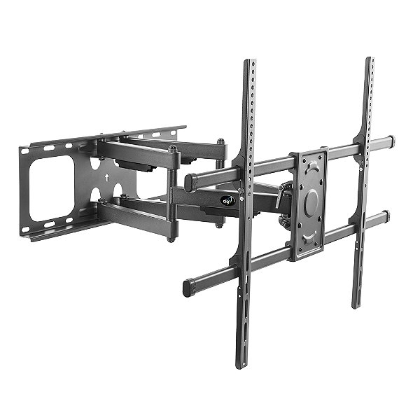 Suporte Articulado de Parede para TV, 55" a 90", Suporte Até 75kg, Distância Ajustável, Preto, A02V8XL, ELG