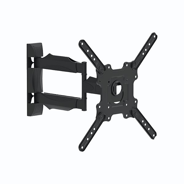 Suporte Articulado de Parede para TV, 26" a 75", Suporta até 38kg, Preto, A02V4N, ELG