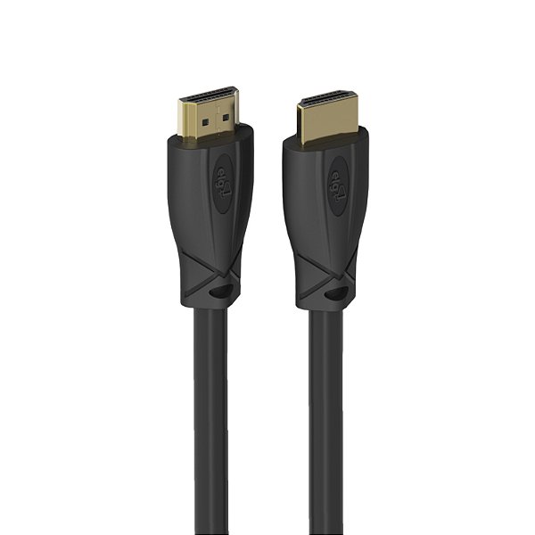Cabo HDMI 2.0 ELG HS1018 High Speed 4K 18Gbps com Ethernet e ARC 1,8m, Preto