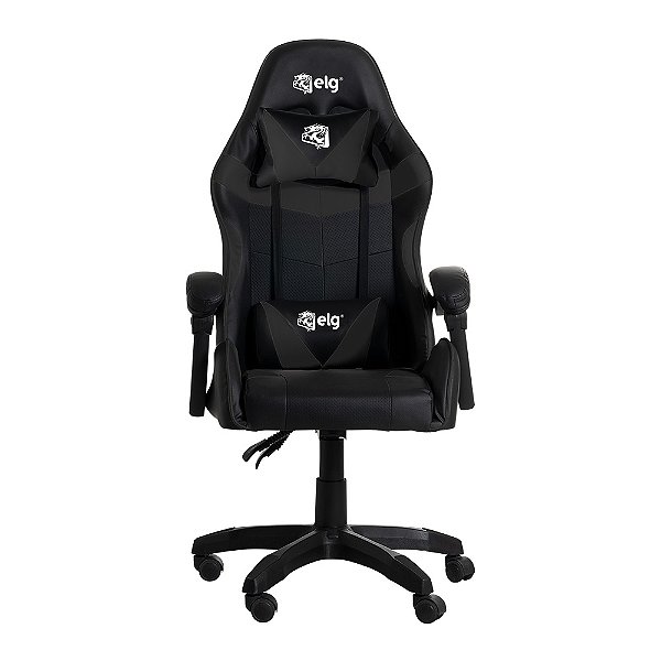 Cadeira Gamer Ergonômica Syrax, Apoio Lombar e Cervical, Ajuste de Altura, Suporta 120kg,