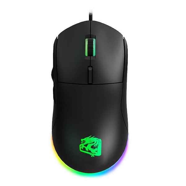 Mouse Gamer Ceres Hyperlight, 7200 DPI, 6 Botões, Sensor Óptico, RGB, Ultraleve, USB, Preto, MGCS, ELG