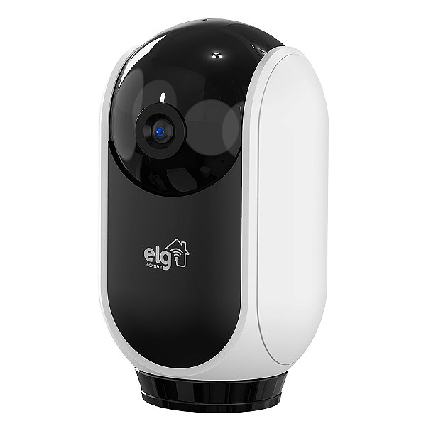 Câmera de Segurança Interna, 360 Graus, Full HD 1080p, Visão Noturna, Áudio, Wi-Fi, SHCR600, ELG