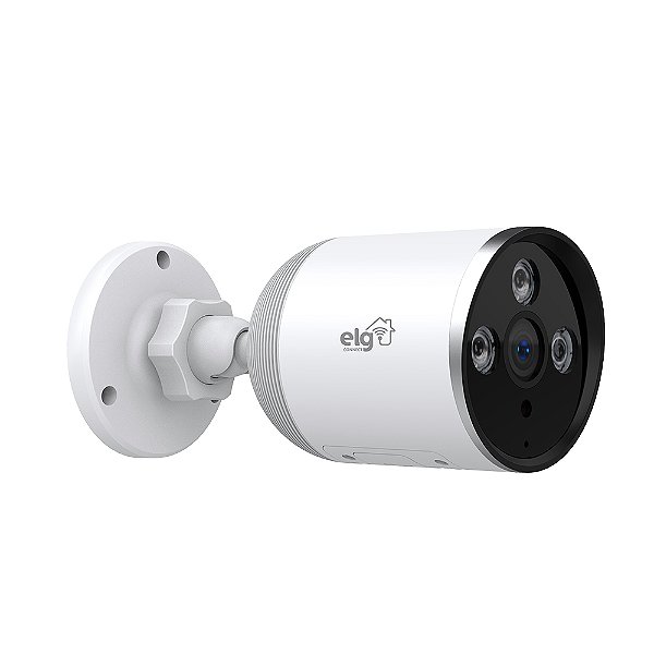 Câmera de Segurança Externa, Full HD 1080p, Imagem Colorida, Wi-Fi, Áudio Bidirecional, SHCF601, ELG