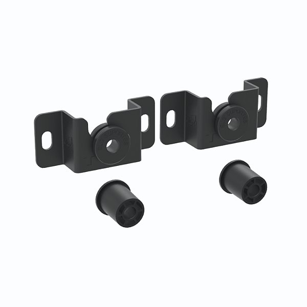 Suporte Fixo de Parede Universal para TV, Plasma, LCD, LED, 14" a 100", Suporte Até 100kg, Preto, MAX UNIVERSAL, ELG