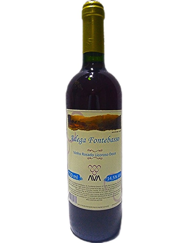 VINHO LICOROSO ROSE - FONTEBASSO
