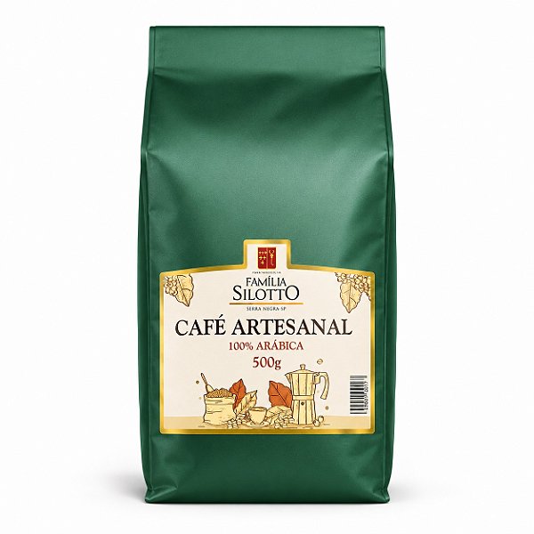 Cafe Artesanal 100% arabica - torrado e moido
