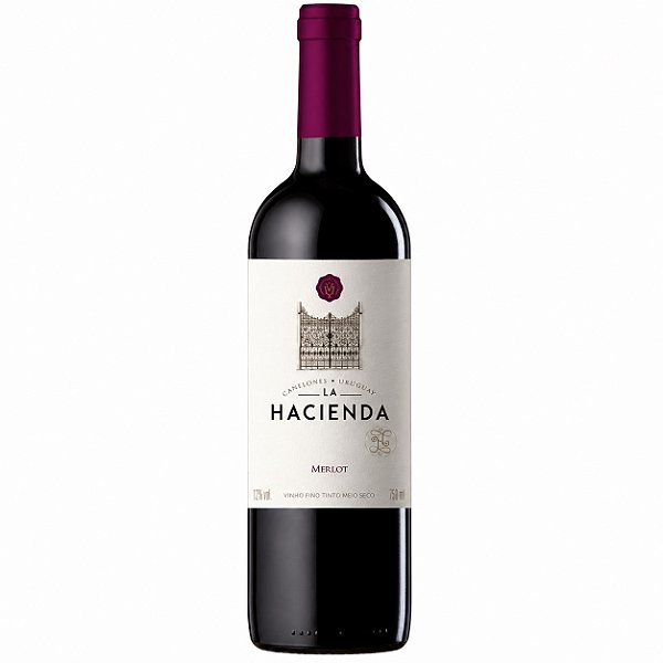 Vinho La Hacienda Merlot – Uruguai