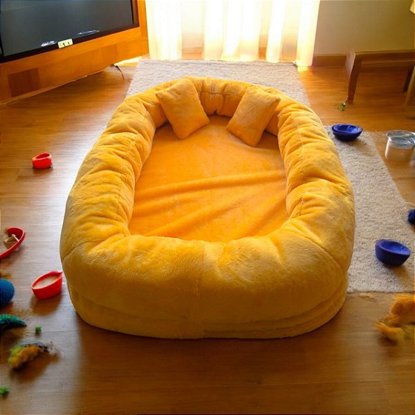 PUFF NINHO XGG GIGANTE PARA AREA DE DESCANSO CAMA PORTÁTIL SOFÁ