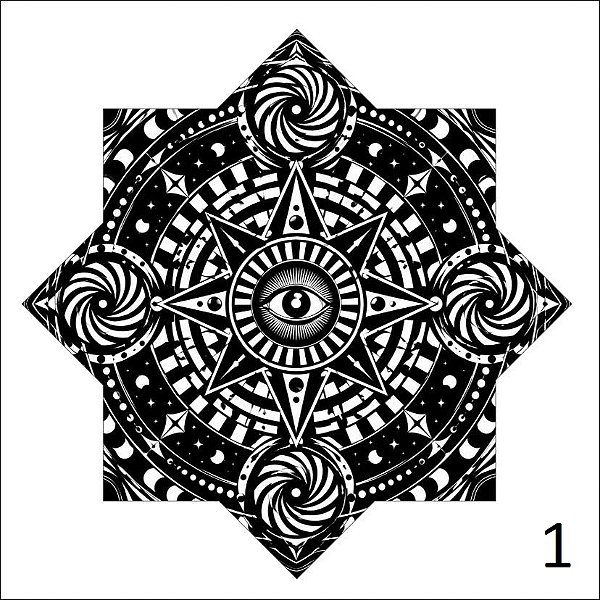 Dapo Star Malabares - Black & White
