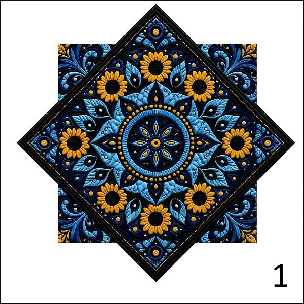 Dapo Star Malabares - Blue and Yellow